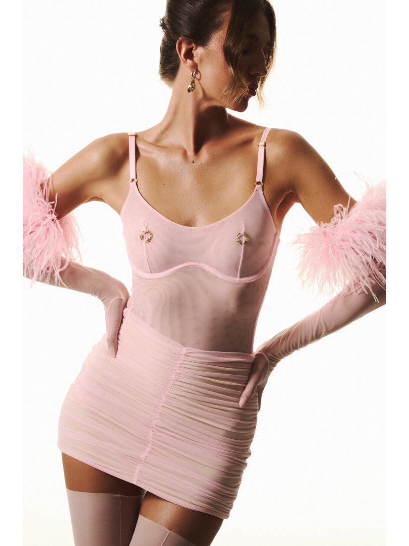 PIRSING BODYSUIT PINK