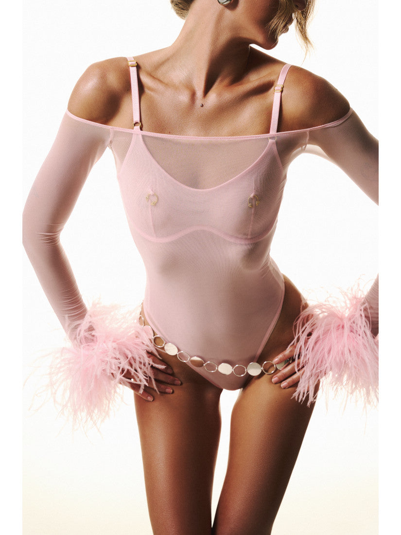 PIRSING BODYSUIT PINK