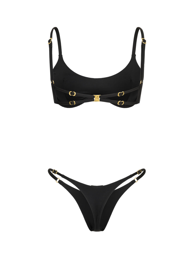 PIRSING SET BLACK
