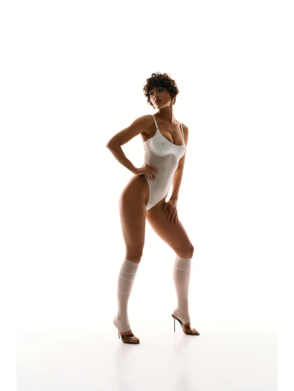 PIRSING BODYSUIT WHITE