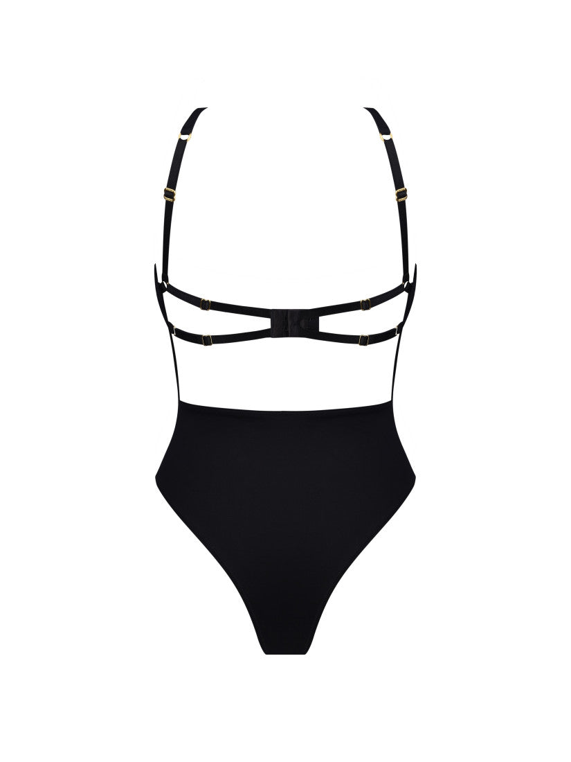 PIRSING BODYSUIT BLACK