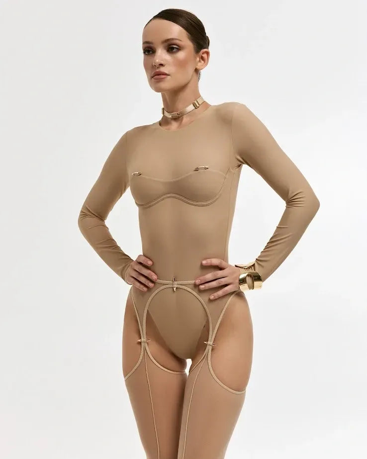 MON AMOUR BEIGE L.S.