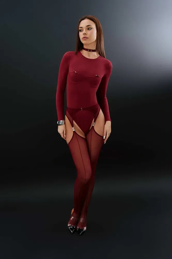 MON AMOUR ROYAL RED L.S.