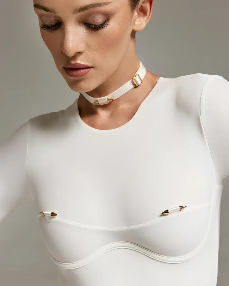 MON AMOUR WHITE L.S.