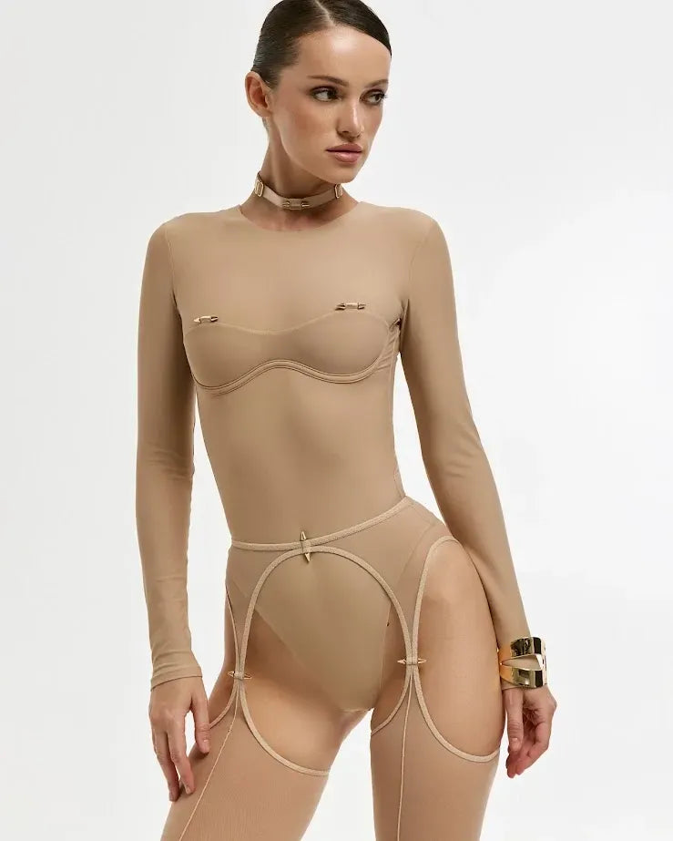 MON AMOUR BEIGE L.S.