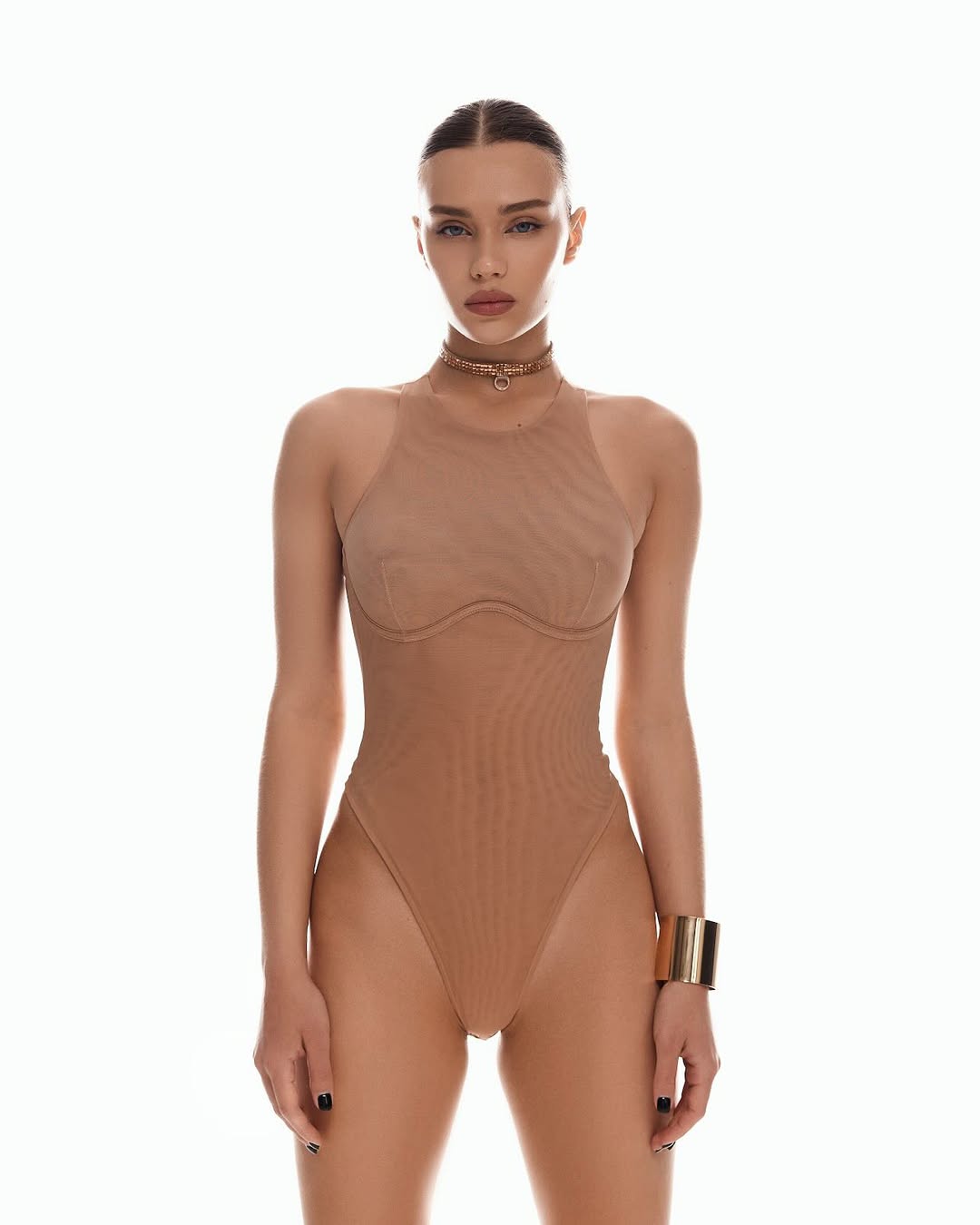 GINA BODYSUIT BEIGE