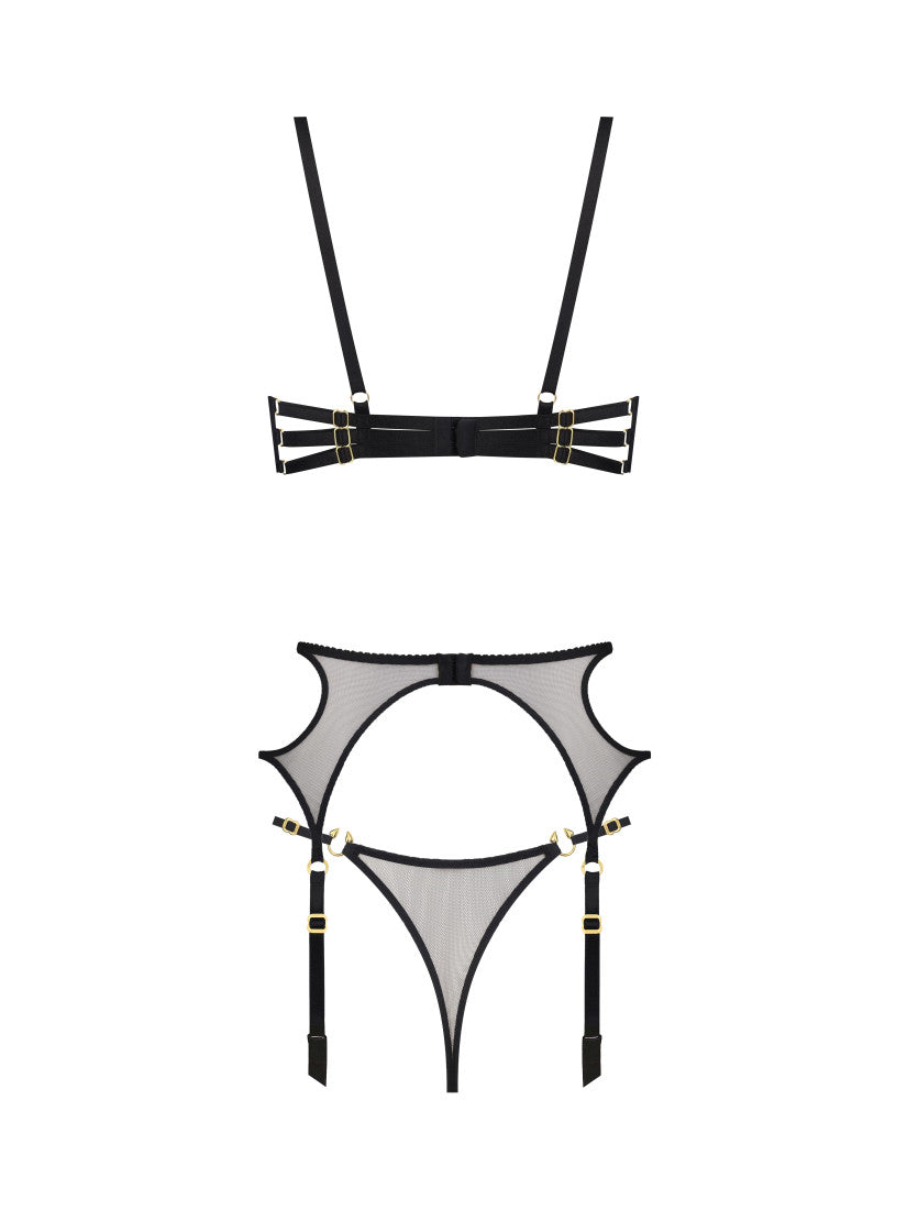 BLACK PIRSING SET