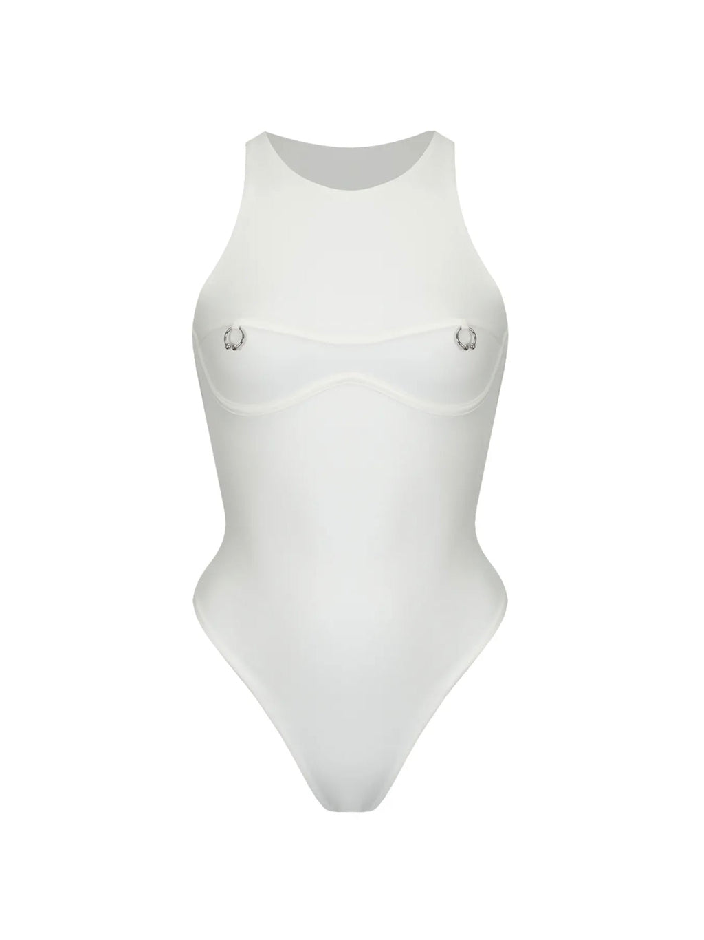 RING WHITE BODYSUIT