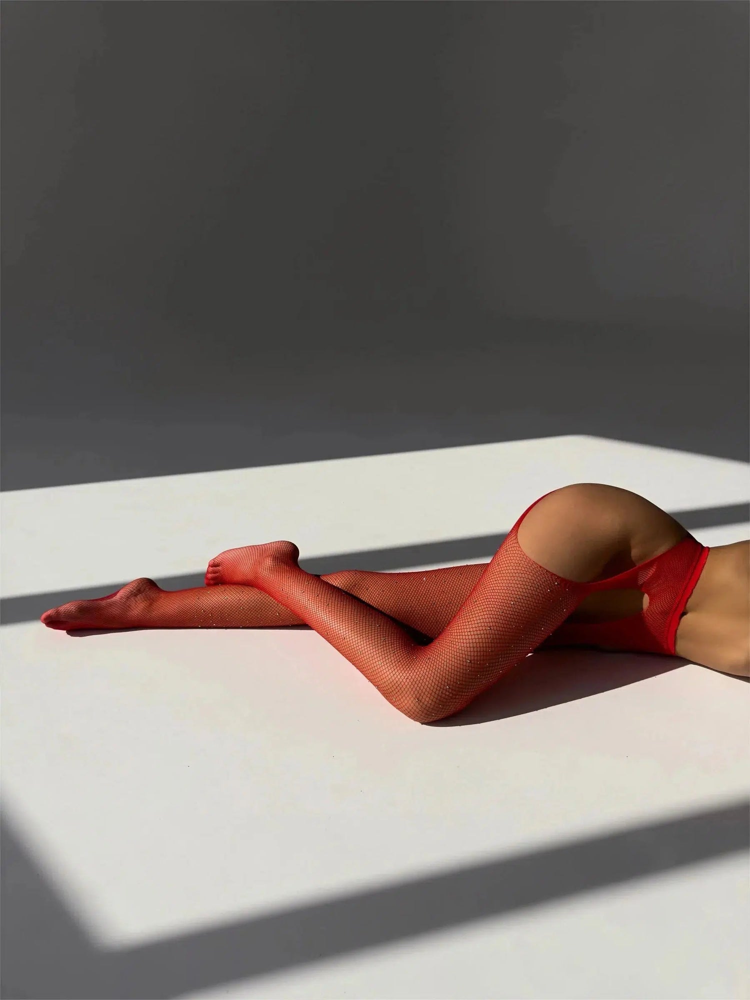 FETISH STOCKINGS RED