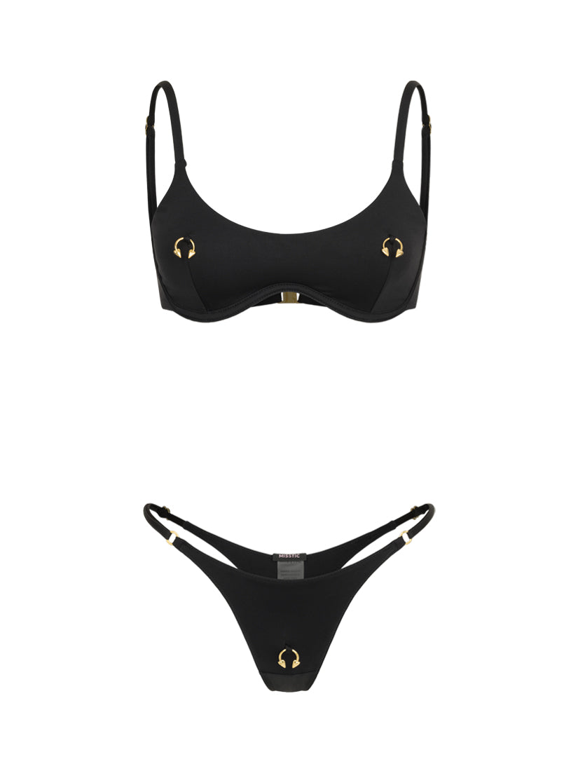 PIRSING SET BLACK