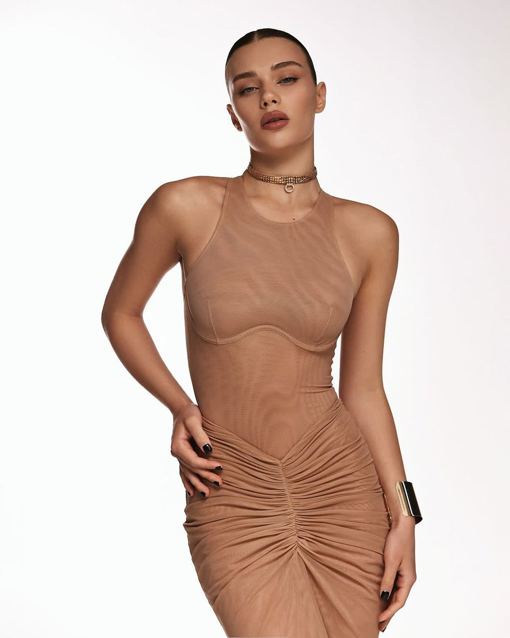GINA BODYSUIT BEIGE